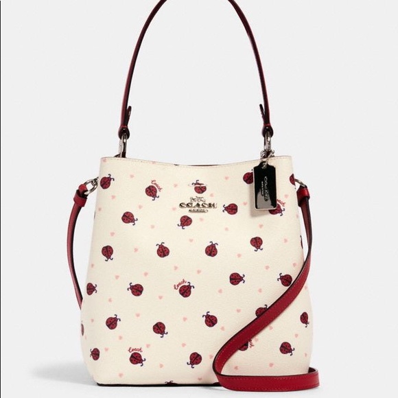 Coach Town Bucket Bag Ladybug Purse Wallet Set - Picture 8 of 10